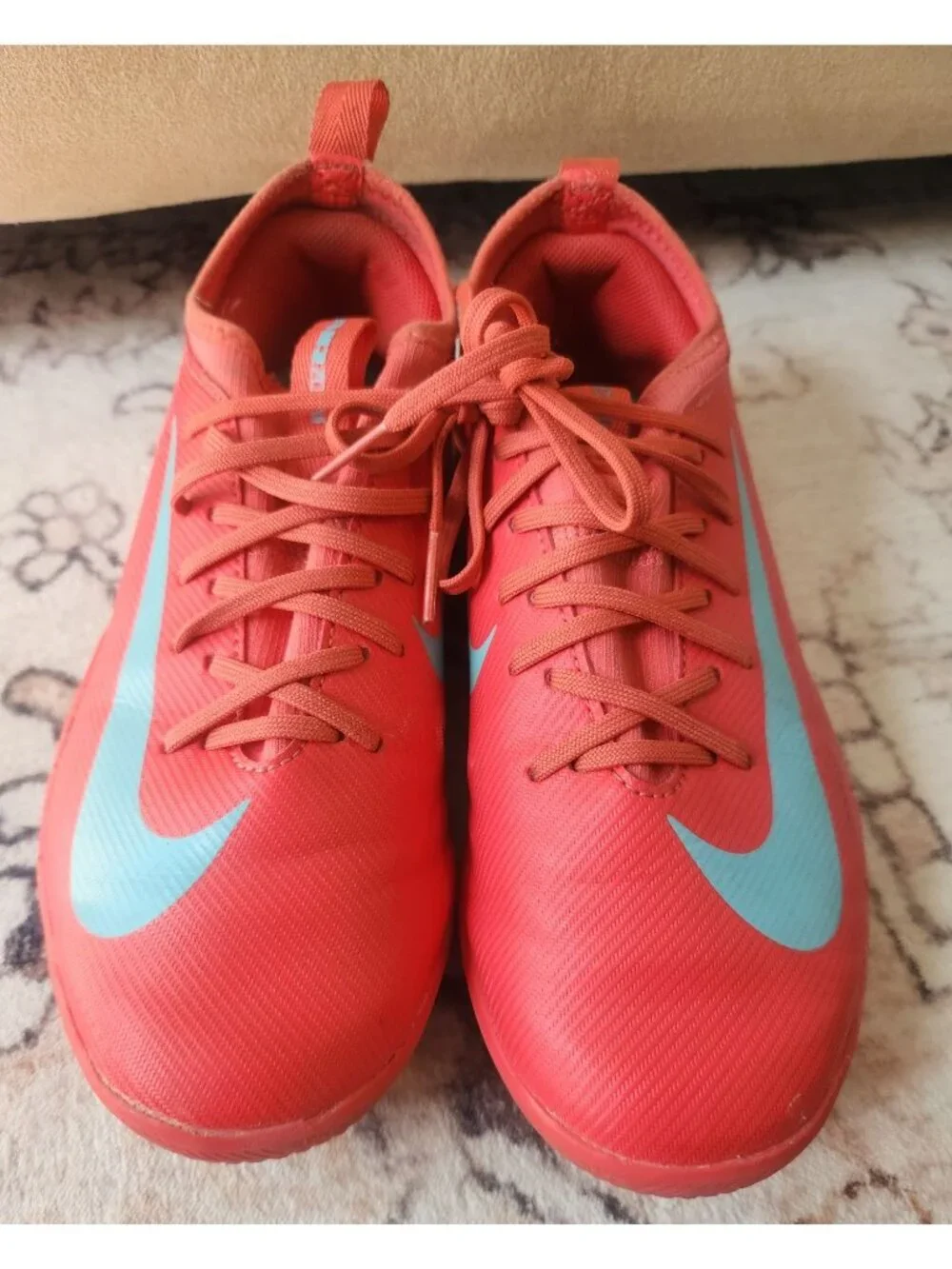 Nike Youth Sz. 4 Mercurial Vapor 16 Academy IC GS Soccer Shoes FQ8411-800